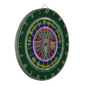 1. Gruppe der Spezialeinheiten Im Flugzeug  Dartscheibe (Vorderseite Links)