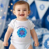 1. Hanukkah Baby Strampler