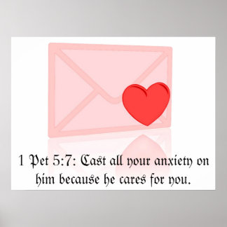 1 Haustier 5:7 Poster