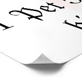 1 Haustier 5:7 Poster (Ecke)