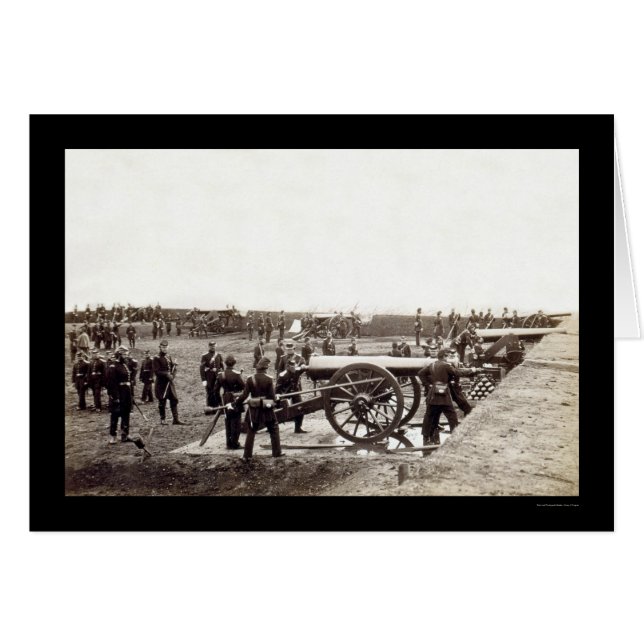 1. Heavy Artillerie von Connecticut in Fort Richar (Vorderseite (Horizontal))