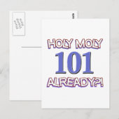 1 Heiliger Moly 10 schon? Postkarte (Vorne/Hinten)