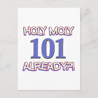 1 Heiliger Moly 10 schon? Postkarte