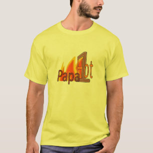 1 heißer Papa T-Shirt