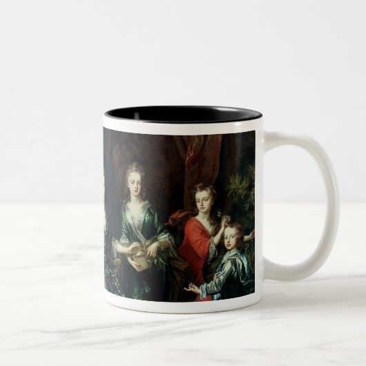 1. Herzog John-Churchill von Marlborough Zweifarbige Tasse (Rechts)