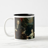 1. Herzog John-Churchill von Marlborough Zweifarbige Tasse (Links)