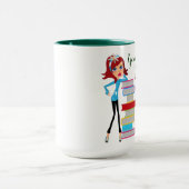 #1 Hinzufügen Ihrer Text-Ringer-Tasse Tasse (Zentrum)