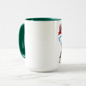 #1 Hinzufügen Ihrer Text-Ringer-Tasse Tasse (Vorderseite Links)