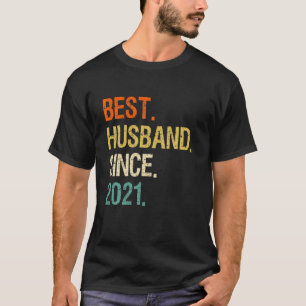 1. Hochzeit Jubiläum Valentine Best Husband Sinc T-Shirt