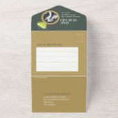 1. Hochzeitstag All In One Einladung (Außenbereich)