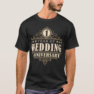 1. Hochzeitstag (Ehemann) T-Shirt