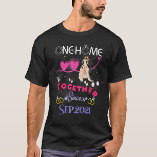 1. Hochzeitstag Ein Zuhause Zusammen Seit Se T-Shirt