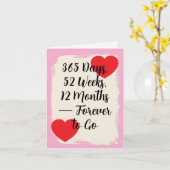 1. Hochzeitstag Karte Papier zuerst (Gelbe Blume)