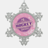 1 Hockey Godmutter Weihnachtsbaum Ornament (Vorderseite)
