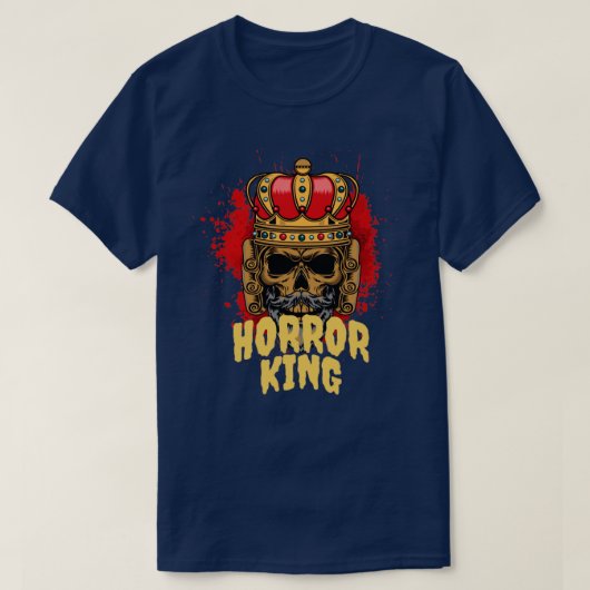1 Horror König T-Shirt (Design vorne)