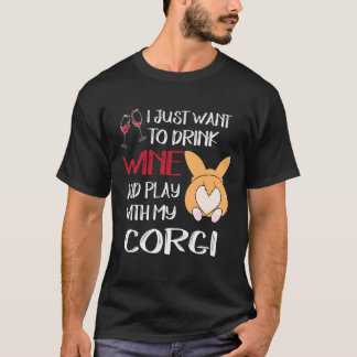 1 Ich möchte einfach nur Wein trinken T-Shirt