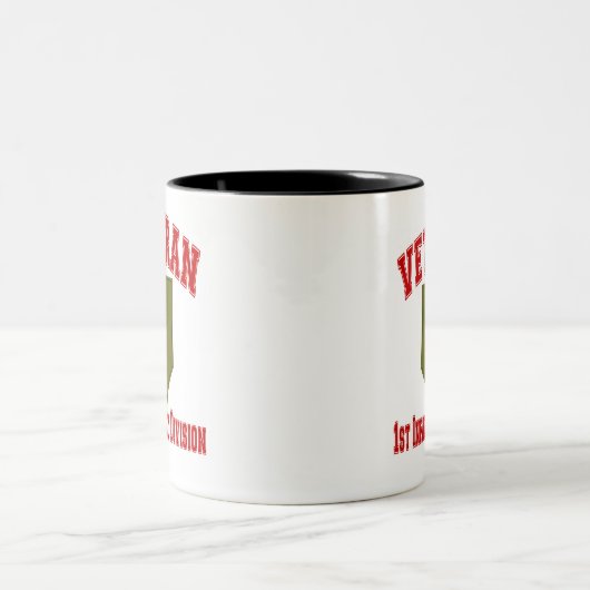 1. ID Vet - Uni Zweifarbige Tasse (Mittel)