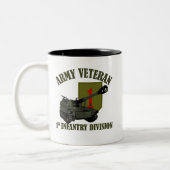 1. ID Veteran - M109 Howitzer Zweifarbige Tasse (Links)