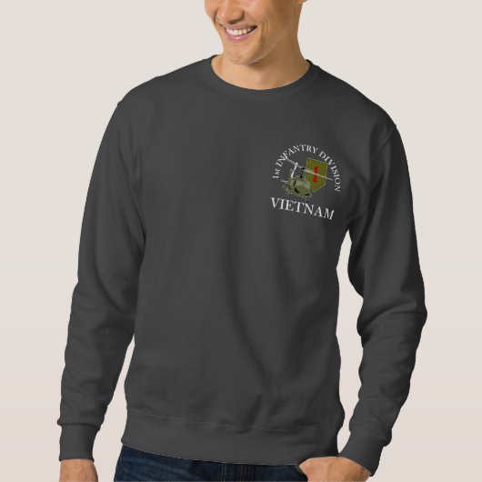 1. Identifikation Vietnam Sweatshirt (Vorderseite)