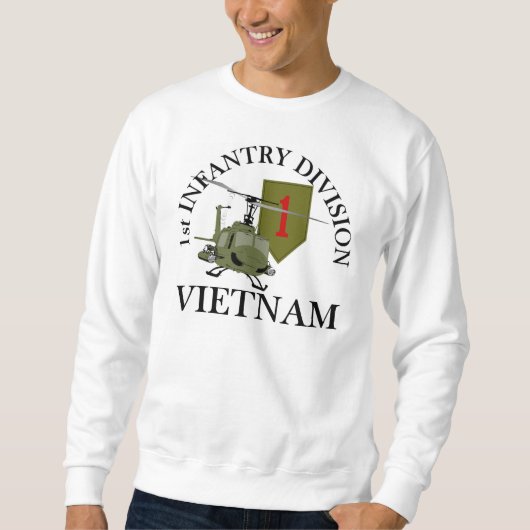 1. Identifikation Vietnam Sweatshirt (Vorderseite)