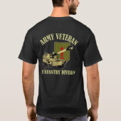 1. Identifikations-Veteran - Haubitze M109 T-Shirt (Rückseite)