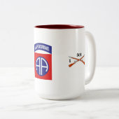 1. Im Flugzeug Tasse der Bn-504. Infanterie-82. (VorderseiteRechts)