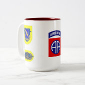 1. Im Flugzeug Tasse der Bn-504. Infanterie-82. (Vorderseite Links)