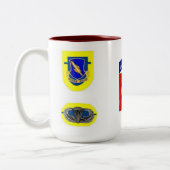 1. Im Flugzeug Tasse der Bn-504. Infanterie-82. (Links)