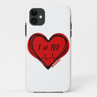 1 in 100 CHD Awareness Phone Case