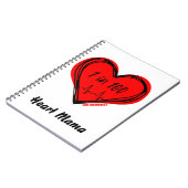 1 in 100 CHD-Informationsblatt Notizblock (Linke Seite)