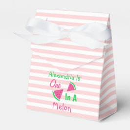 1 in einem Melon 1. Geburtstag Geschenkschachtel