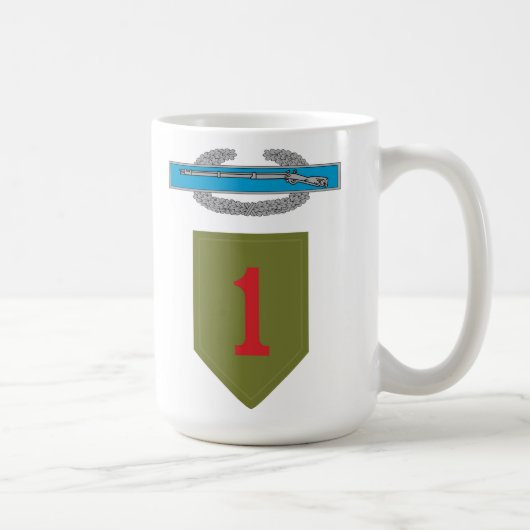 1. Infanterie-Abteilung CIB-Tasse Kaffeetasse (Rechts)