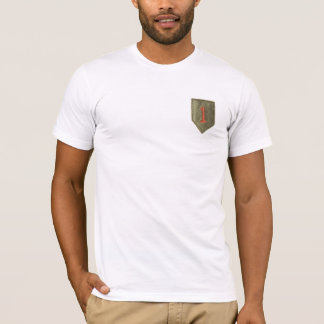 1. Infanterie-Abteilungs-T-Shirt T-Shirt