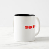 1. Infanterie-Abteilungs-Tasse Zweifarbige Tasse (VorderseiteRechts)