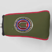1. Infanterie Div "Big Red One" Golf Headcover (Vorderseite)
