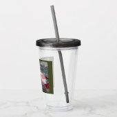 : 1. Infanterie Div Irak Combat Veteran Acryltrinkbecher (Links)