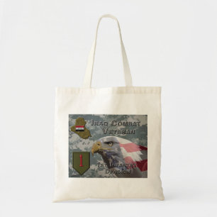 1. Infanterie Div Irak Combat Veteran Tragetasche