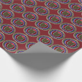 1. Infanterie-Division Big Red One Geschenkpapier (Ecke)