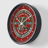 1. Infanterie Division Desert Storm Veteran Uhr (Winkel)