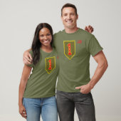 1. Infanterie Division Patch Big Red One T-Shirt (Unisex)