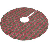 1. Infanterie-Division Polyester Weihnachtsbaumdecke (Schrägansicht)