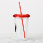 1. Infanterieabteilung "Big Red One" Acryltrinkbecher (Links)