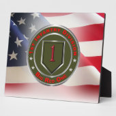 1. Infanterieabteilung "Big Red One" Fotoplatte (Seite)