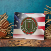 1. Infanterieabteilung "Big Red One" Fotoplatte (Seite)