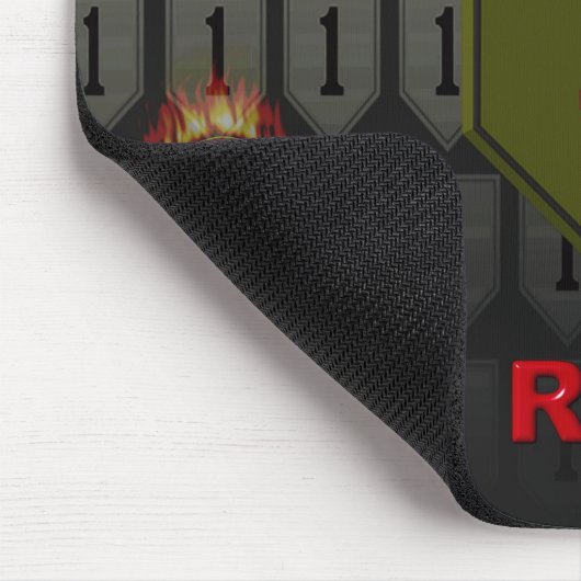 1. Infanterieabteilung "Big Red One" Mousepad (Ecke)