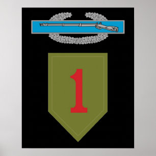 1. Infanterieabteilung CIB Poster
