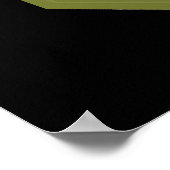 1. Infanterieabteilung CIB Poster (Ecke)