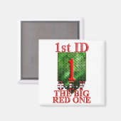 1. Infanterieabteilung OEF VETERAN Magnet (Vorderseite/Rückseite)