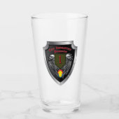 1. Infanteriediv "Big Red One" Sonderschild Glas (Vorderseite)
