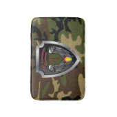 1. Infanteriediv "Big Red One" Veteran Badematte (Vorderseite Vertikal)